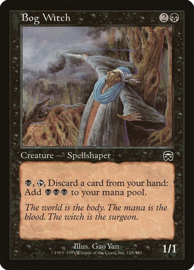 Bog Witch (118) [MMQ] - MTG Single
