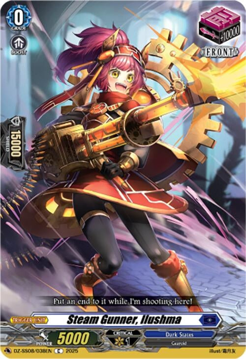 Image for Steam Gunner, Ilushma (DZ-SS08/038EN) (DZ-SS08: Festival Booster 2025) - Cardfight Vanguard