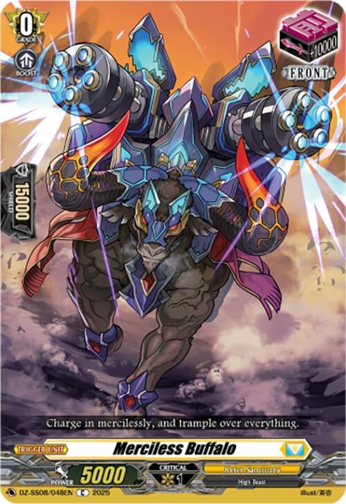 Image for Merciless Buffalo (DZ-SS08/048EN) (DZ-SS08: Festival Booster 2025) - Cardfight Vanguard
