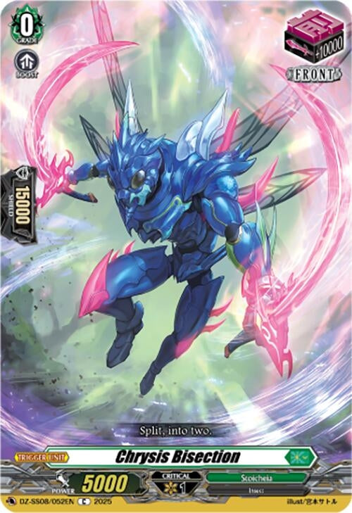 Image for Chrysis Bisection (DZ-SS08/052EN) (DZ-SS08: Festival Booster 2025) - Cardfight Vanguard