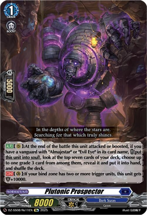 Image for Plutonic Prospector (DZ-SS08/Re11EN) (DZ-SS08: Festival Booster 2025) - Cardfight Vanguard