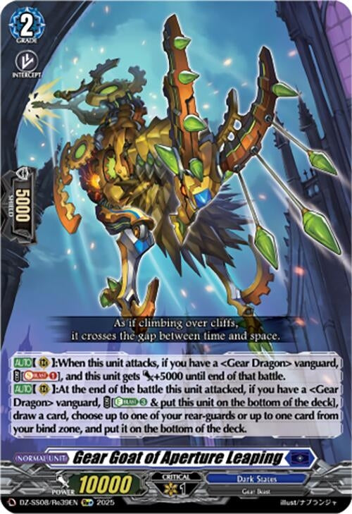 Image for Gear Goat of Aperture Leaping (Re+) (DZ-SS08/Re39EN) (DZ-SS08: Festival Booster 2025) - Cardfight Vanguard