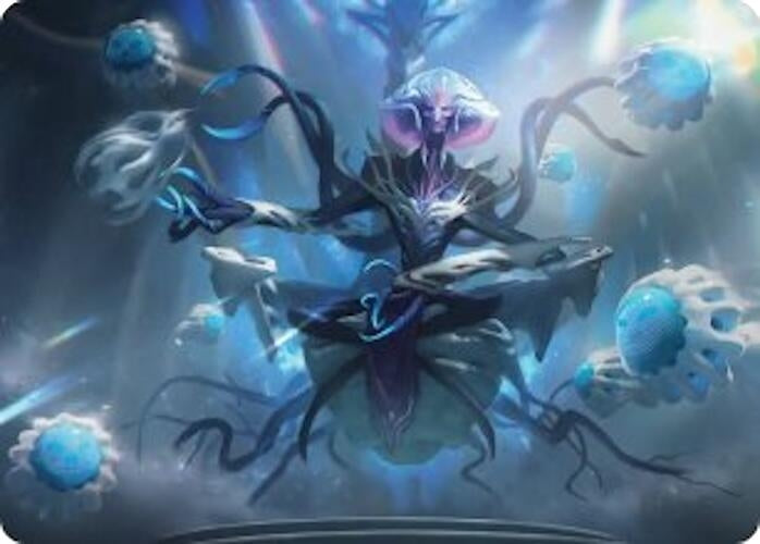 Image for Mm'menon, the Right Hand Art Card (8) (Art Series: Edge of Eternities) - Magic: The Gathering