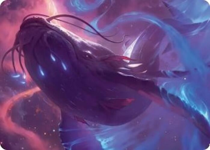 Image for Starbreach Whale Art Card (9) (Art Series: Edge of Eternities) - Magic: The Gathering