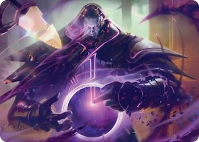 Image for Embrace Oblivion Art Card (13) (Art Series: Edge of Eternities) - Magic: The Gathering