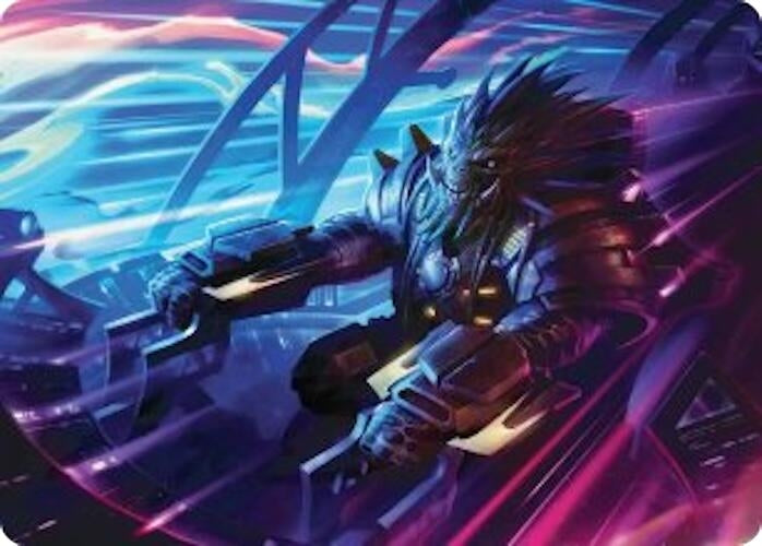 Image for Tannuk, Steadfast Second Art Card (19) (Art Series: Edge of Eternities) - Magic: The Gathering