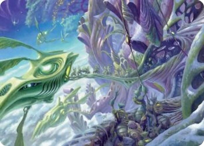 Image for Loading Zone Art Card (22) (Art Series: Edge of Eternities) - Magic: The Gathering