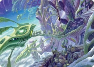 Image for Loading Zone Art Card (22) (Art Series: Edge of Eternities) - Magic: The Gathering