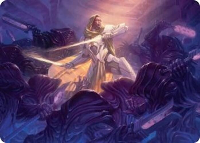 Image for Syr Vondam, Sunstar Exemplar Art Card (25) (Art Series: Edge of Eternities) - Magic: The Gathering