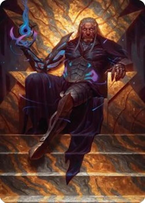 Image for Tezzeret, Cruel Captain Art Card (1/54) (1) (Art Series: Edge of Eternities) - Magic: The Gathering