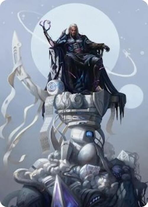 Image for Tezzeret, Cruel Captain Art Card (35/54) (35) (Art Series: Edge of Eternities) - Magic: The Gathering