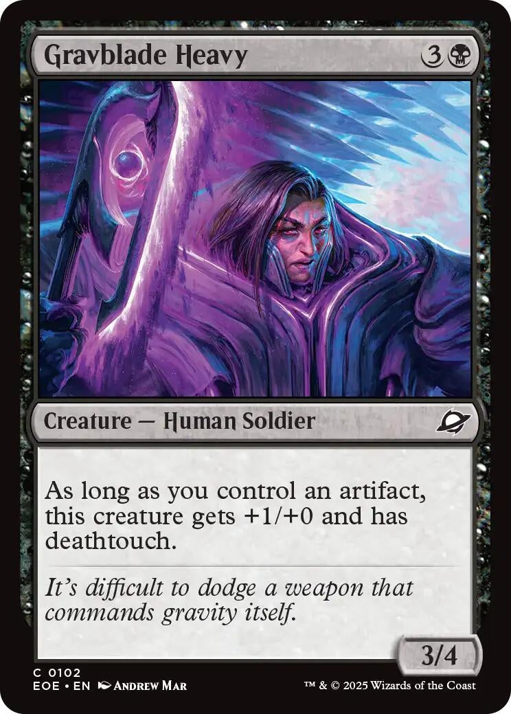 Gravblade Heavy (102) (EOE)