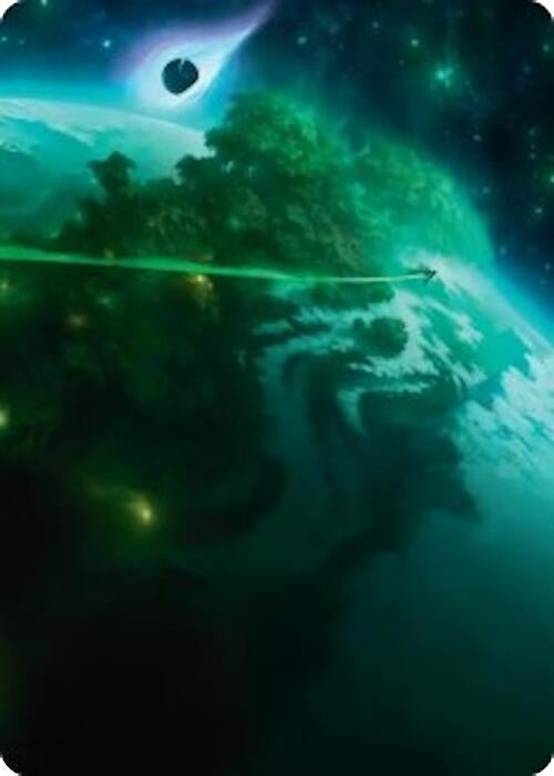 Image for Evendo, Waking Haven Art Card (30) (Art Series: Edge of Eternities) - Magic: The Gathering