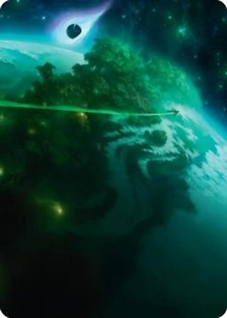 Image for Evendo, Waking Haven Art Card (30) (Art Series: Edge of Eternities) - Magic: The Gathering