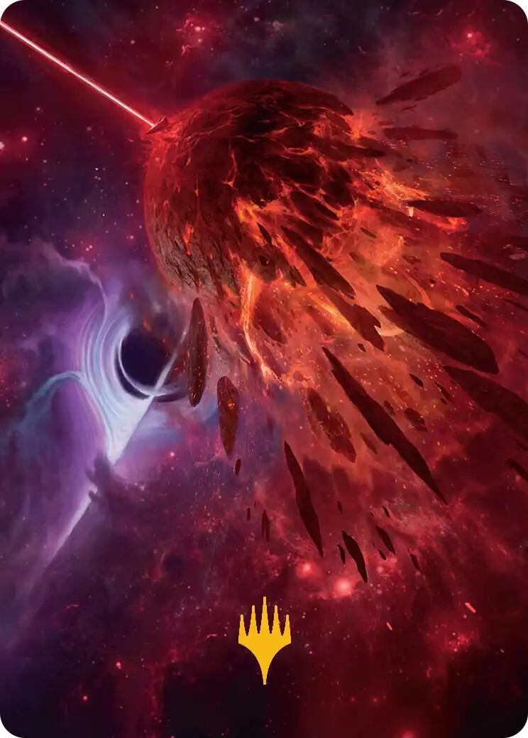 Image for Kavaron, Memorial World Art Card (Gold-Stamped Planeswalker Symbol) (31) (Art Series: Edge of Eternities) - Magic: The Gathering