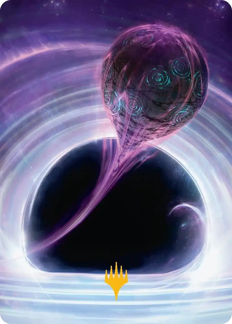 Image for Susur Secundi, Void Altar Art Card (Gold-Stamped Planeswalker Symbol) (33) (Art Series: Edge of Eternities) - Magic: The Gathering