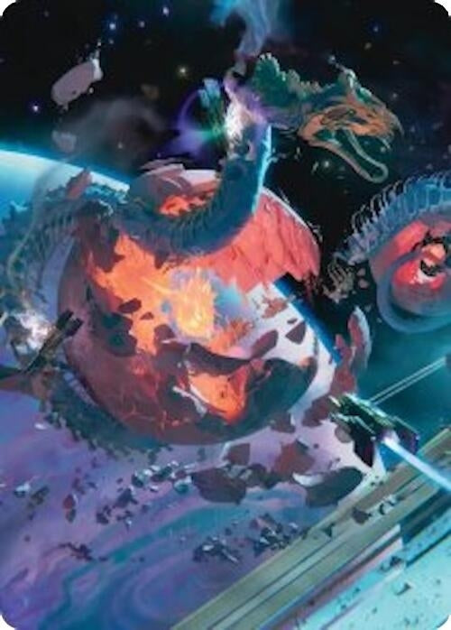 Image for Scavenger Grounds Art Card (47/54) (47) (Art Series: Edge of Eternities) - Magic: The Gathering