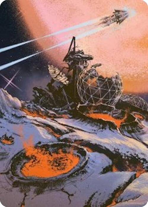 Image for Petrified Field Art Card (52) (Art Series: Edge of Eternities) - Magic: The Gathering