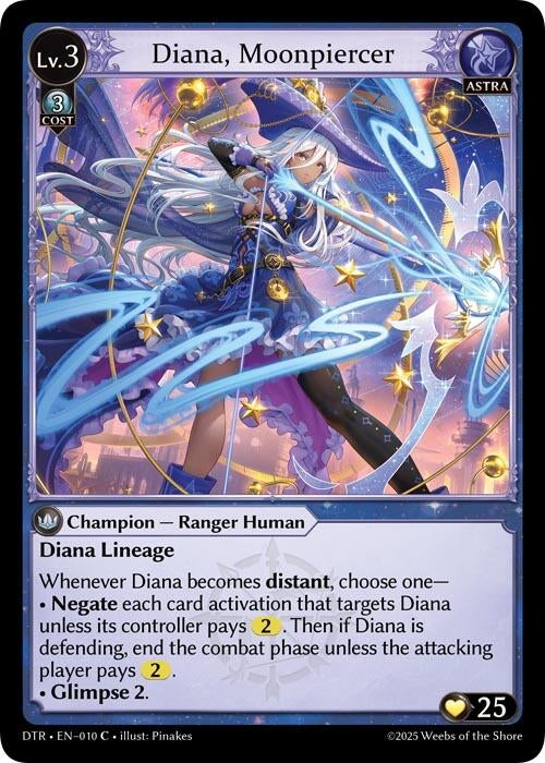 Diana, Moonpiercer (010) (Distorted Reflections)