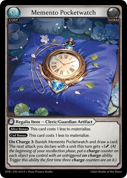 Memento Pocketwatch (014) (Distorted Reflections)