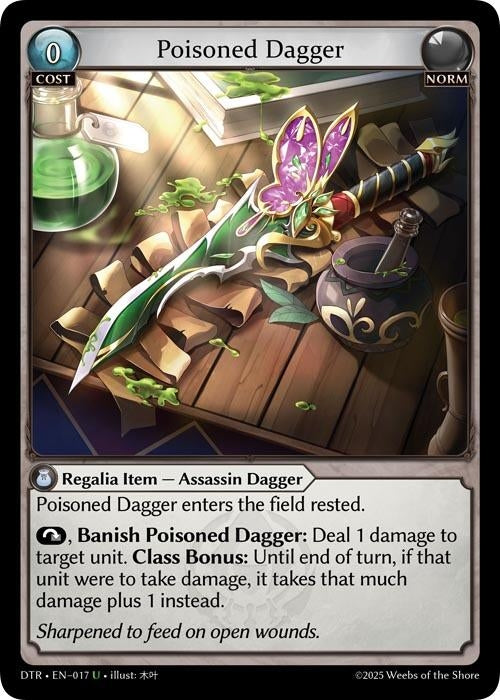 Poisoned Dagger (017) (Distorted Reflections)