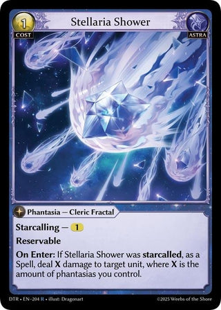 Stellaria Shower (204) (Distorted Reflections)