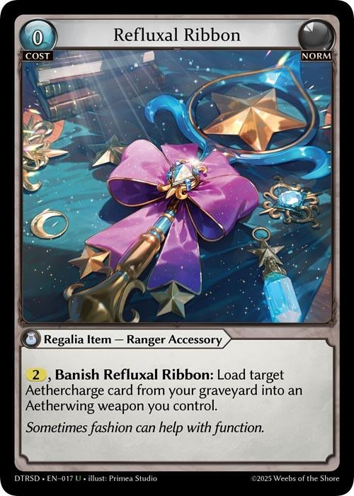 Image for Refluxal Ribbon (17) (Distorted Reflections Starter Decks) - Grand Archive TCG