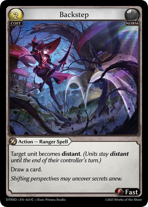 Image for Backstep (24) (Distorted Reflections Starter Decks) - Grand Archive TCG