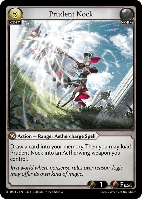 Image for Prudent Nock (32) (Distorted Reflections Starter Decks) - Grand Archive TCG