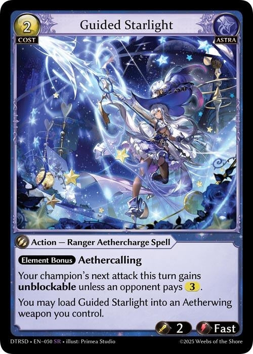 Image for Guided Starlight (50) (Distorted Reflections Starter Decks) - Grand Archive TCG