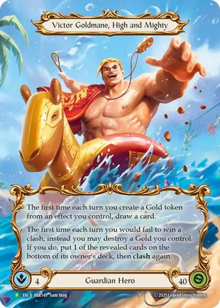 Image for Victor Goldmane, High and Mighty - HER145 (HER145) - Flesh and Blood TCG