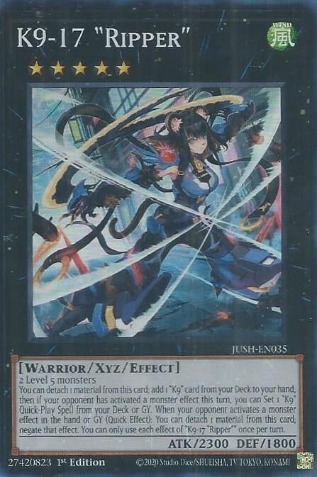 K9-17 "Ripper" (JUSH-EN035) (Justice Hunters)