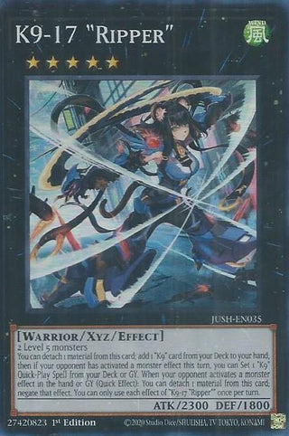 K9-17 "Ripper" (JUSH-EN035) (Justice Hunters)