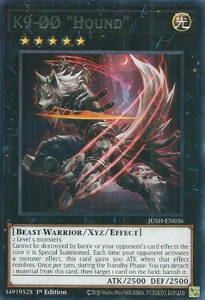 K9-00 "Hound" (JUSH-EN036) (Justice Hunters)