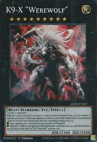 K9-X "Werewolf" (JUSH-EN037) (Justice Hunters)