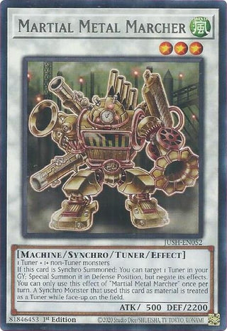 Martial Metal Marcher (JUSH-EN052) (Justice Hunters)