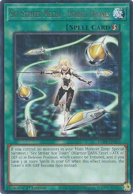 Sky Striker Mecha - Hornet Drones (JUSH-EN053) (Justice Hunters)