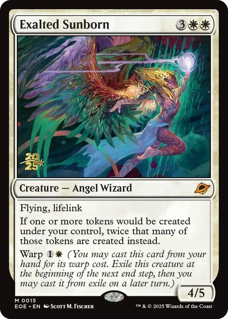 Image for Exalted Sunborn (15) (Prerelease Cards) - Magic: The Gathering