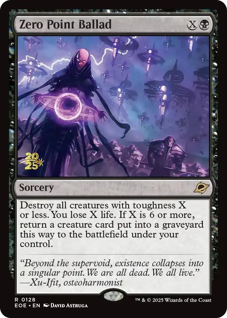 Image for Zero Point Ballad (128) (Prerelease Cards) - Magic: The Gathering