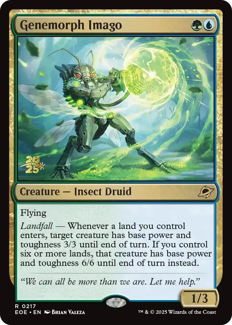 Image for Genemorph Imago (217) (Prerelease Cards) - Magic: The Gathering