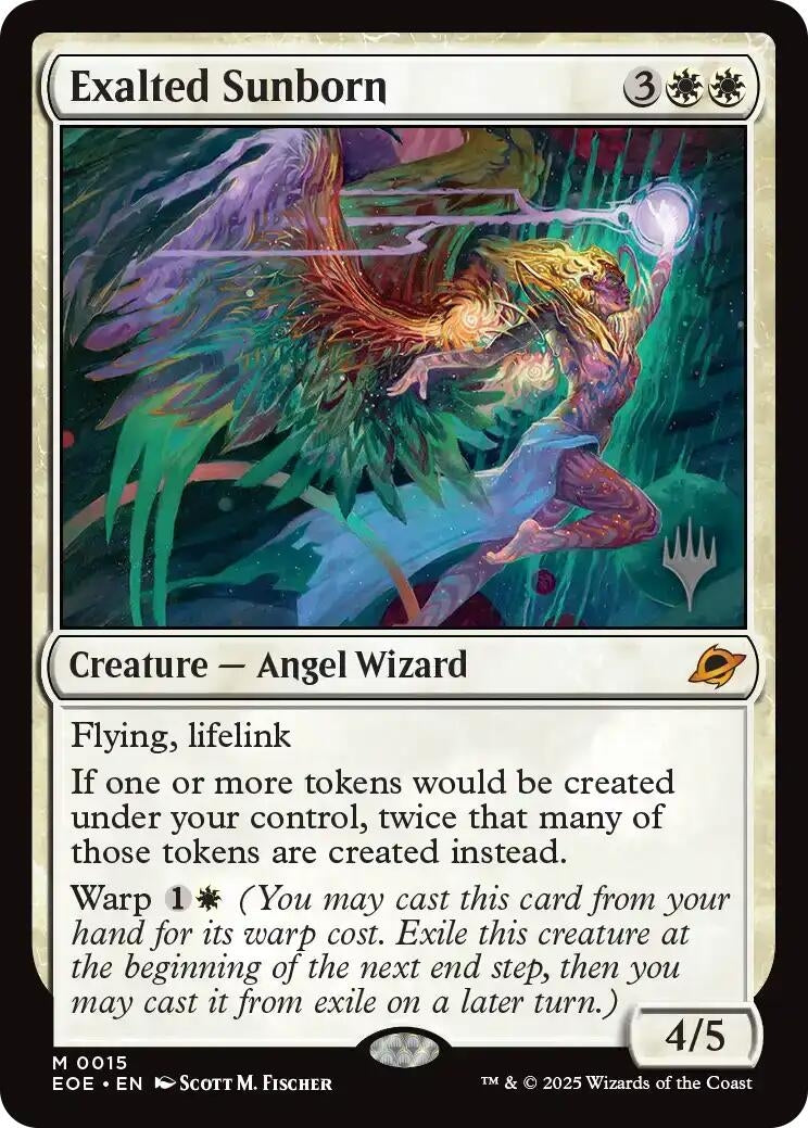 Image for Exalted Sunborn (15) (Promo Pack: Edge of Eternities) - Magic: The Gathering