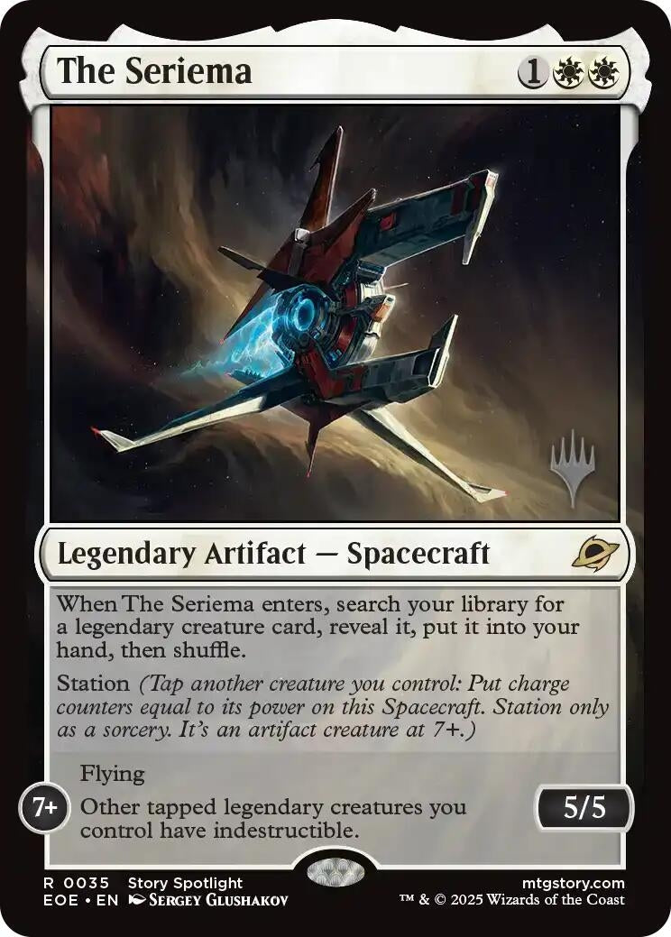Image for The Seriema (35) (Promo Pack: Edge of Eternities) - Magic: The Gathering