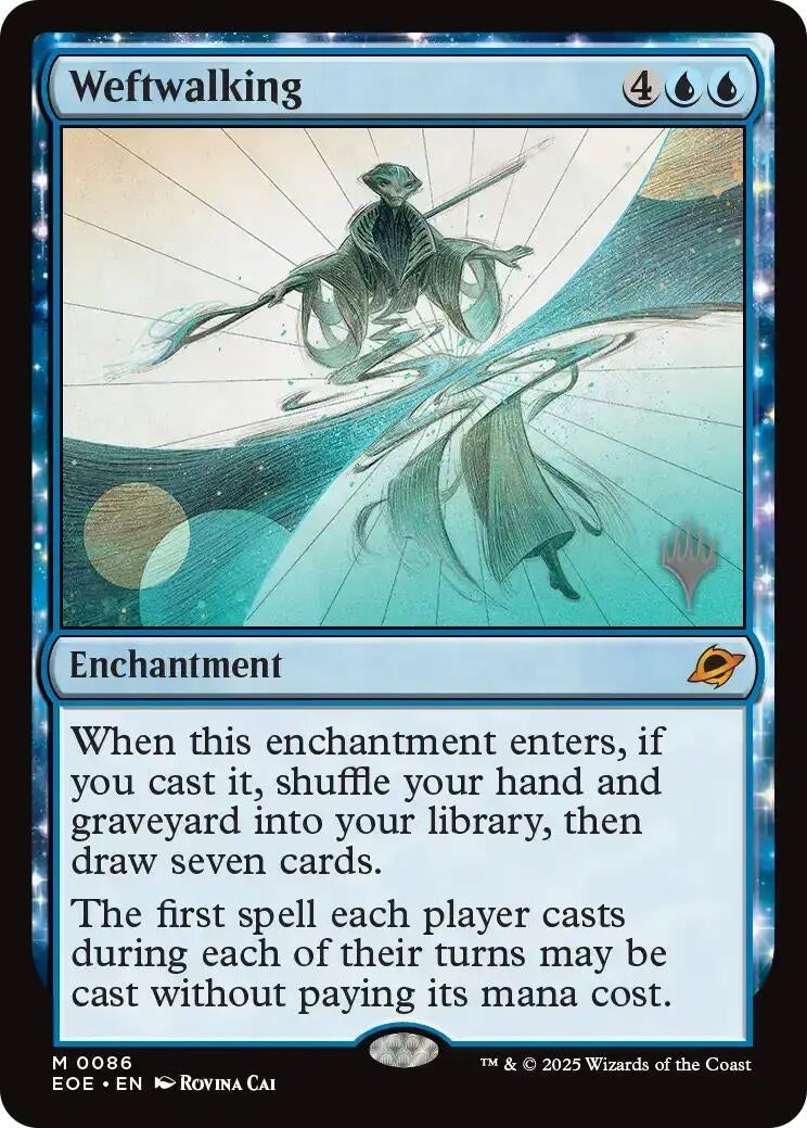 Image for Weftwalking (86) (Promo Pack: Edge of Eternities) - Magic: The Gathering