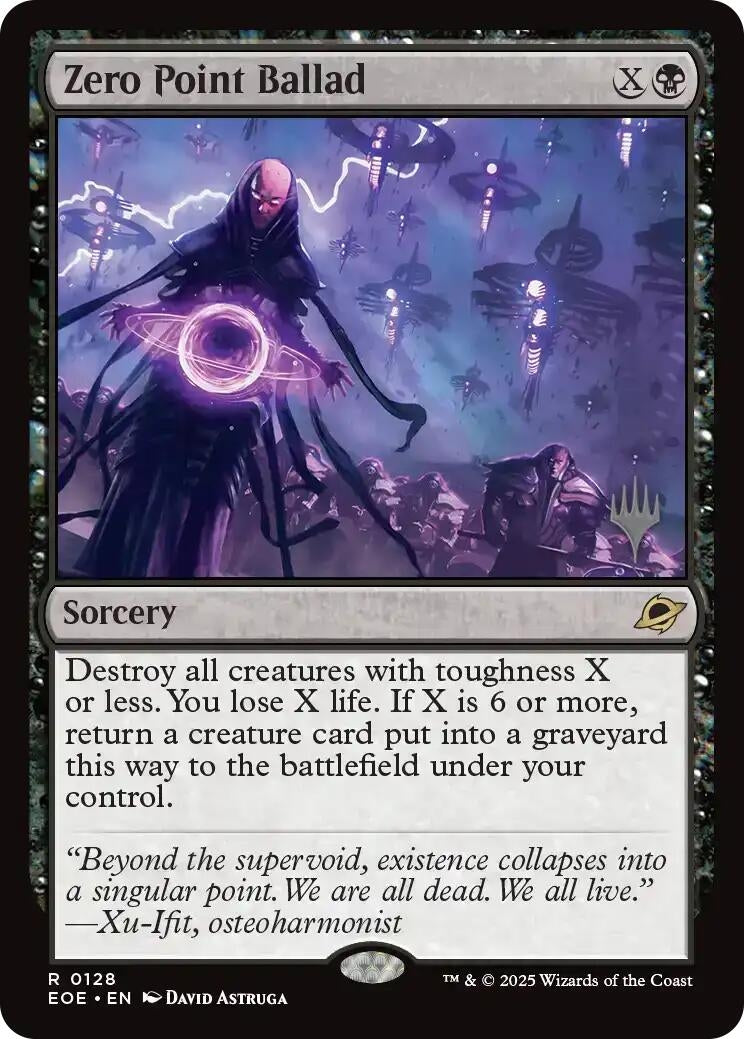 Image for Zero Point Ballad (128) (Promo Pack: Edge of Eternities) - Magic: The Gathering