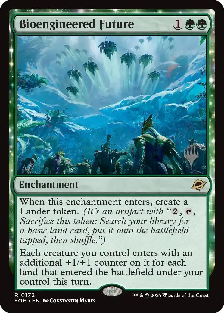 Image for Bioengineered Future (172) (Promo Pack: Edge of Eternities) - Magic: The Gathering
