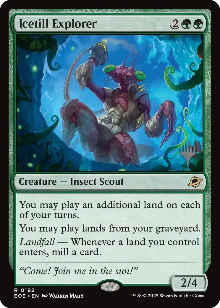 Image for Icetill Explorer (192) (Promo Pack: Edge of Eternities) - Magic: The Gathering