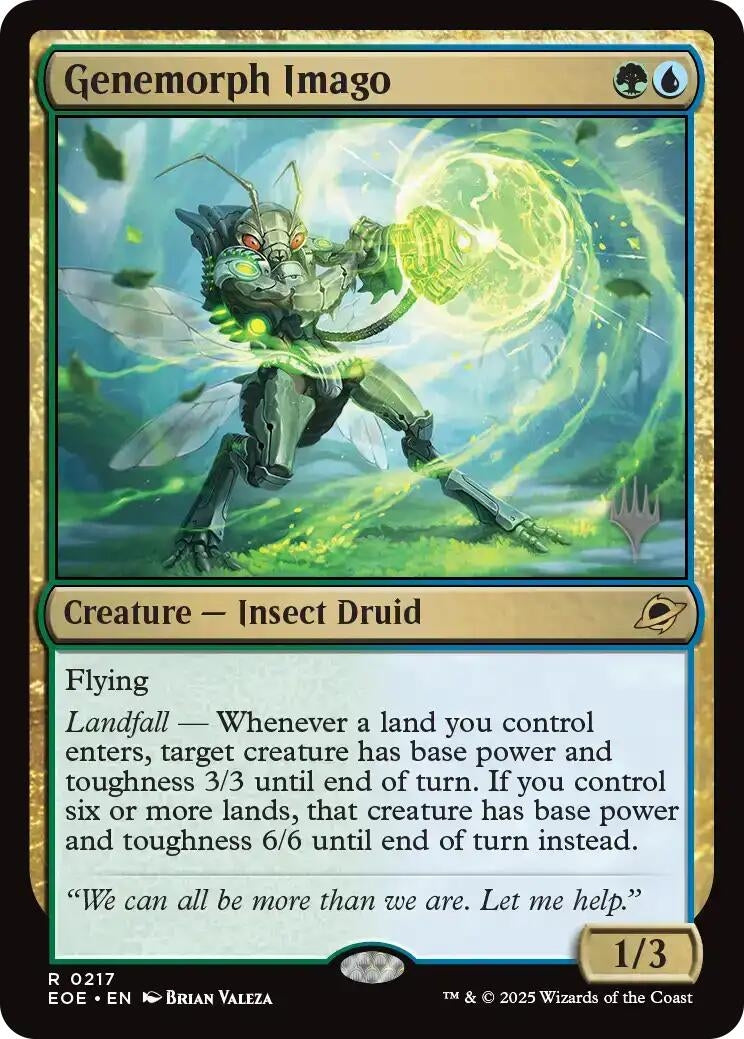 Image for Genemorph Imago (217) (Promo Pack: Edge of Eternities) - Magic: The Gathering
