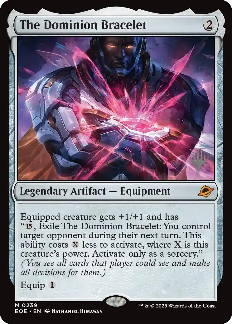 Image for The Dominion Bracelet (239) (Promo Pack: Edge of Eternities) - Magic: The Gathering