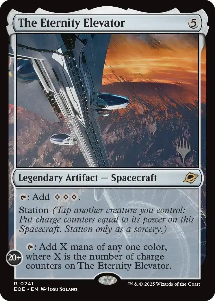 Image for The Eternity Elevator (241) (Promo Pack: Edge of Eternities) - Magic: The Gathering