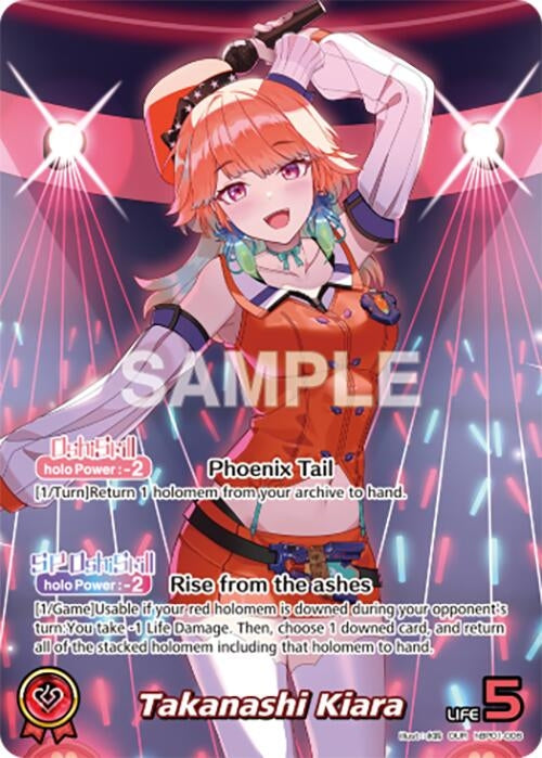 Image for Takanashi Kiara (OUR) (hBP01-006) (Blooming Radiance) - hololive OFFICIAL CARD GAME